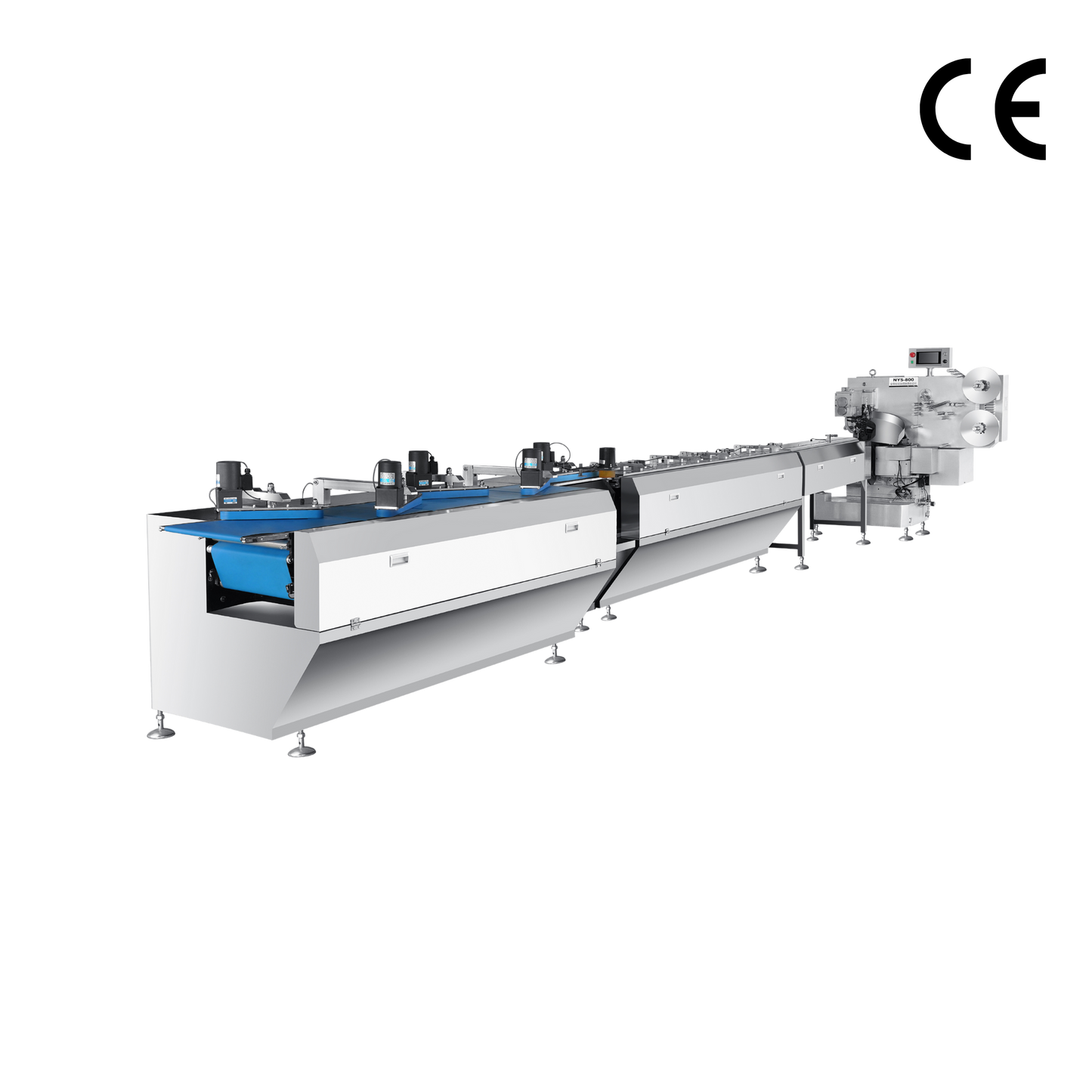 NYS-800X1 High Speed Fully Automatic Double Twist Candy Wrapping Machine